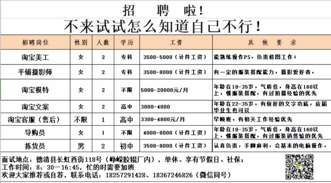 德清58同城招聘最新求职全流程指南
