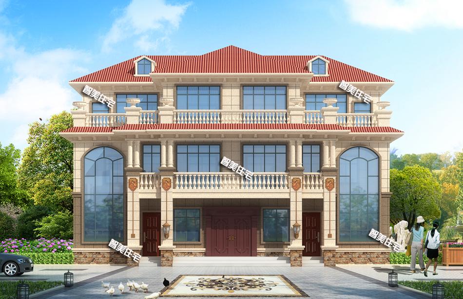 最新对称别墅外观图片,最新对称别墅外观图片打造指南,从零起步到完美呈现