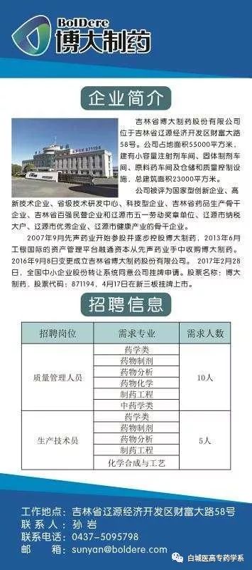 杨凌药厂最新招聘启事,开启奇妙招聘之旅
