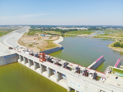 出山店水库最新补建进展与小巷深处的独特风情