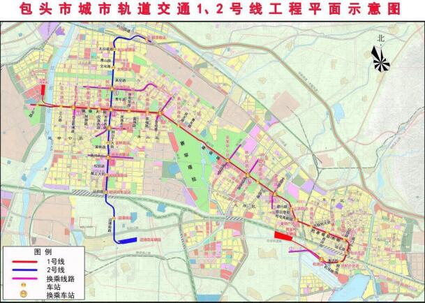 包头地铁2号线最新站点,科技引领城市生活新篇章