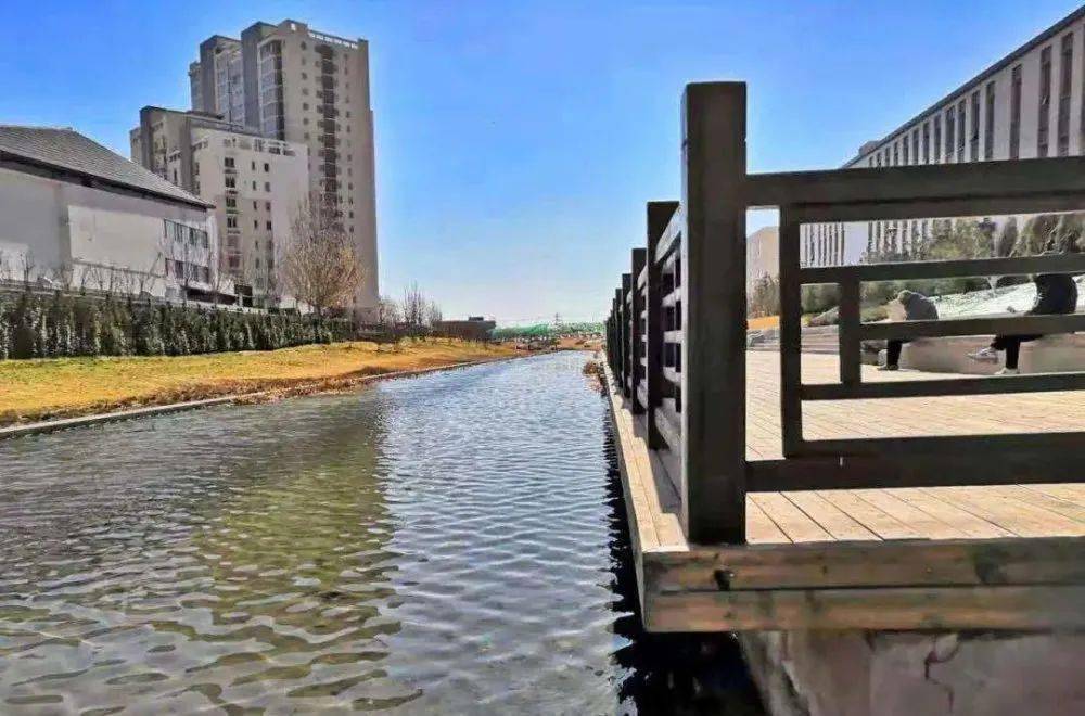 萧太后河滨河绿廊最新风景，河畔时光的美好见证