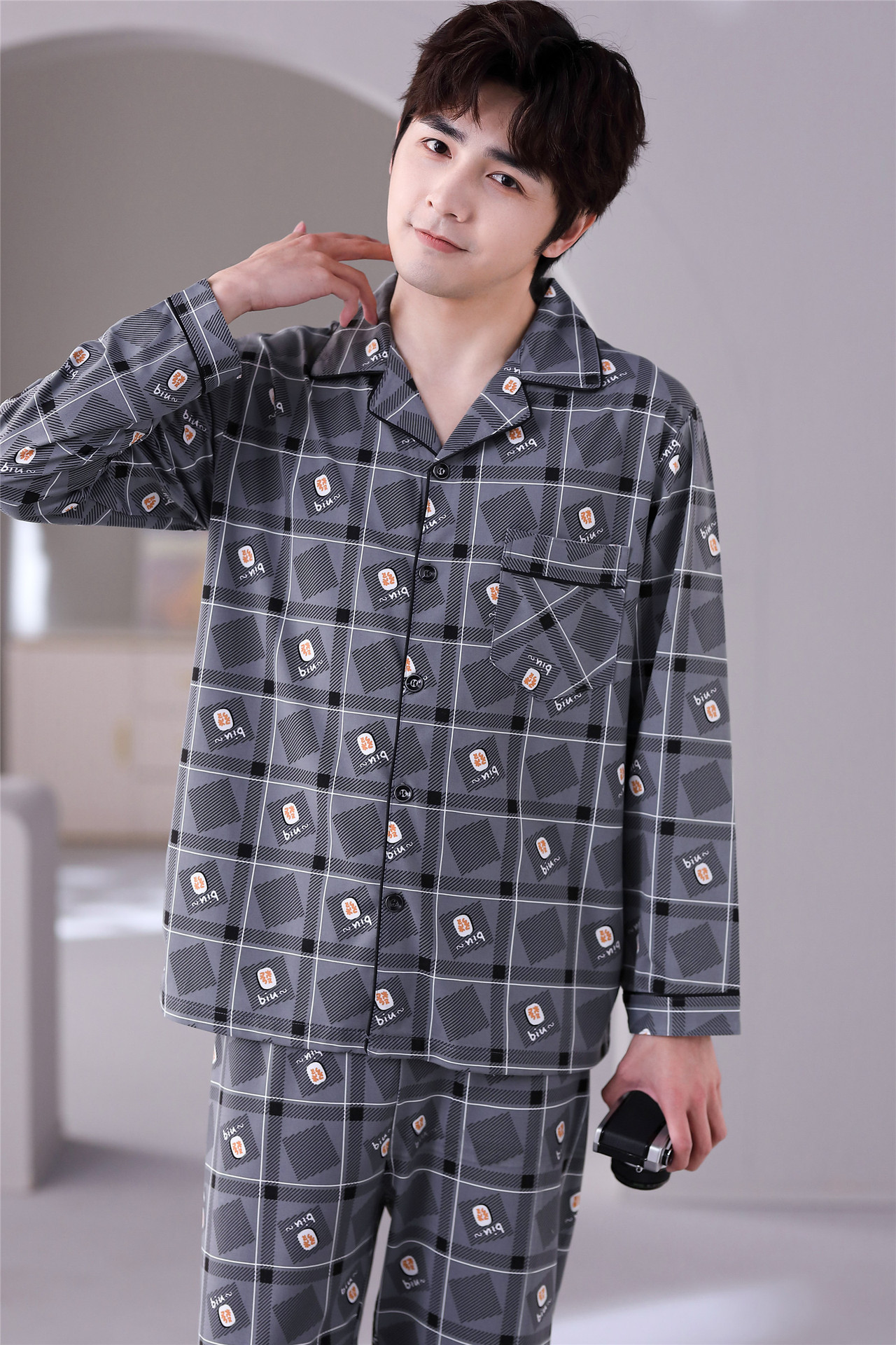 男士睡衣最新款,时尚舒适的夜之篇章探索