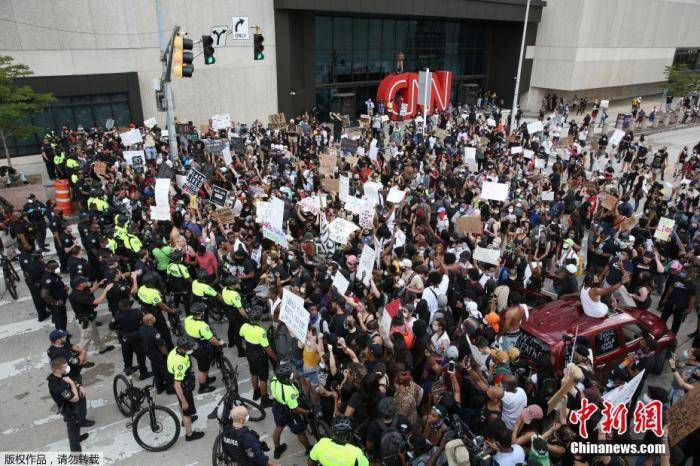 美国暴力抗议最新视频，社会现象的深度观察与反思