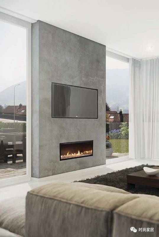 居家美学的时代变迁,平面电视背景墙的设计与演变