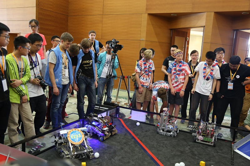 机器人技术竞技盛宴,FTC比赛的精彩瞬间与智慧对决