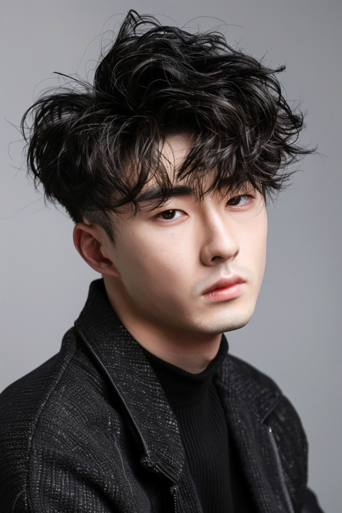 男生时尚发型推荐,小巷深处的独特魅力风采