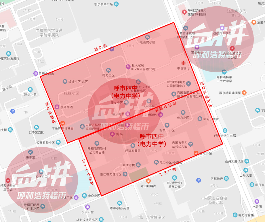 呼和浩特最新地图,探索城市新面貌